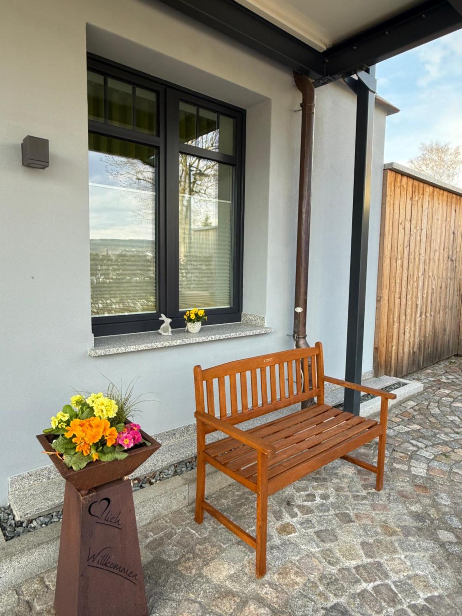 Urlaubshaus-Erzgebirge Hotel Zwönitz Buitenkant foto